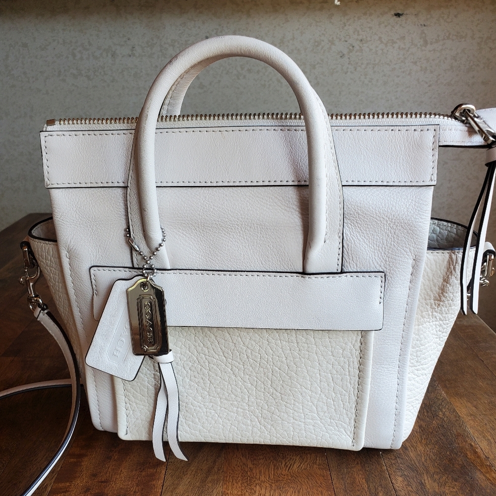 Coach leather bag